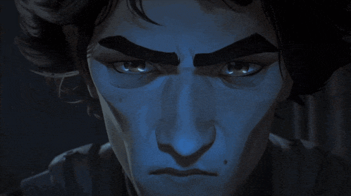 gif of viktor arcane deep in thought